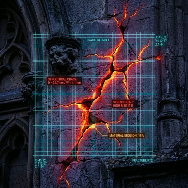 Schadenskartierung Fassade